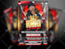 design night club event birthday party concert dj hip hop flyer poster