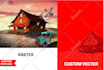 recreate logo, redesign, raster to vector tracing, remake, or vector conversion