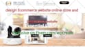 design ecommerce website online store or dropshipping