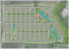 render site plan for architectural and landscape visualization