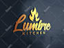 design food, cafe, bbq, and restaurant logo