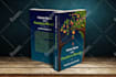 create a 3d ebook mockup with chains and lock 3d mockup