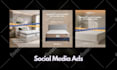 design social media post, canva template,  ads for facebook, instagram, linkedin
