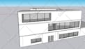 draw the exterior of your house with sketchup