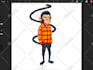 draw custom cartoon mascot avatar traits nft art