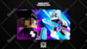 design a high CTR minecraft youtube thumbnail
