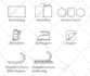 design modern vector pictogram icon sets for your business