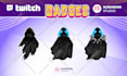 design subscriber badges for twitch or any platform