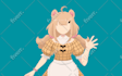 draw you an anime minimalist vector for graphic design, wallpaper, etc