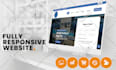 build, create and design responsive wordpress website