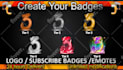 make twitch emotes, twitch badges and twitch sub badges