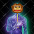 make psychic, cosmic, mystic, digital art illustrations
