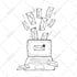 draw a portrait illustration for your website or magazine