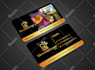 do professional, luxury, minimal business card design