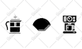 design custom flat icon set in 24 hours