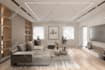 do interior design apartment and 3d rendering