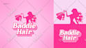 design aestethic girly logo for you
