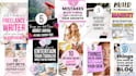 provide 25 editable pinterest pin templates