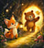 illustrate children story book illustration, children story, book illustration