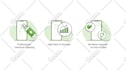 design flat vector line icon set for your web and app