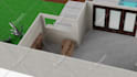 draft 2d floor plans, construction permit drawings and architectural house plans