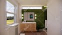 do kitchen bathroom interior design 3d rendering