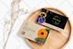 design professional business cards aligned with your brand and qr code