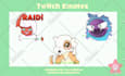 do custom pokemon emotes and badges