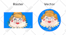 manual vector tracing, convert logo to vector, vectorize image, redraw image