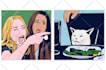 draw a classic pop art portrait in 24h
