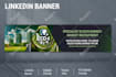 design professional linkedin banner header cover for you