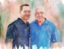draw outstanding watercolor portrait
