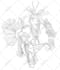 convert any photo into coloring book page