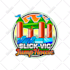 design unique bounce house logo for your business