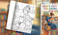 create coloring book pages and book cover for amazon KDP