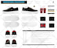 make a custom shoe sneaker design with tech pack