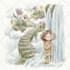 do children story book illustration, children story book illustration
