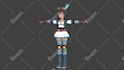 model and rig an anime 3d character for your game