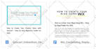 write user guide, step by step, how to manual