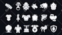create stunning 2d game icons, items or props