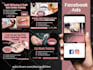 design visually engaging facebook ads and social media post designs