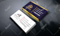 create luxury business card design with free qr code