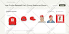 design cap, dad hat, embroidery, for printful, printify