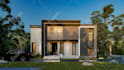 create 3d model and render realistic exterior, interior