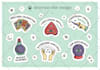 design fun doodle illustration arts for icons and stickers