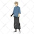 draw character design sheet in anime style