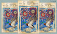 create stunning vintage stained glass posters