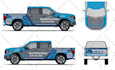 do vehicle wrap, car wrap, truck wrap, or van wrap design