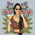 design caricature wedding invitation in 48 hour