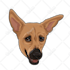 draw cartoon illustration portrait for dog, cat or any pet
